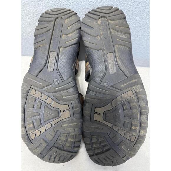 Rugged Outback Mens Brown Adjustable Strap Sandals Size 10 - Picture 5 of 7